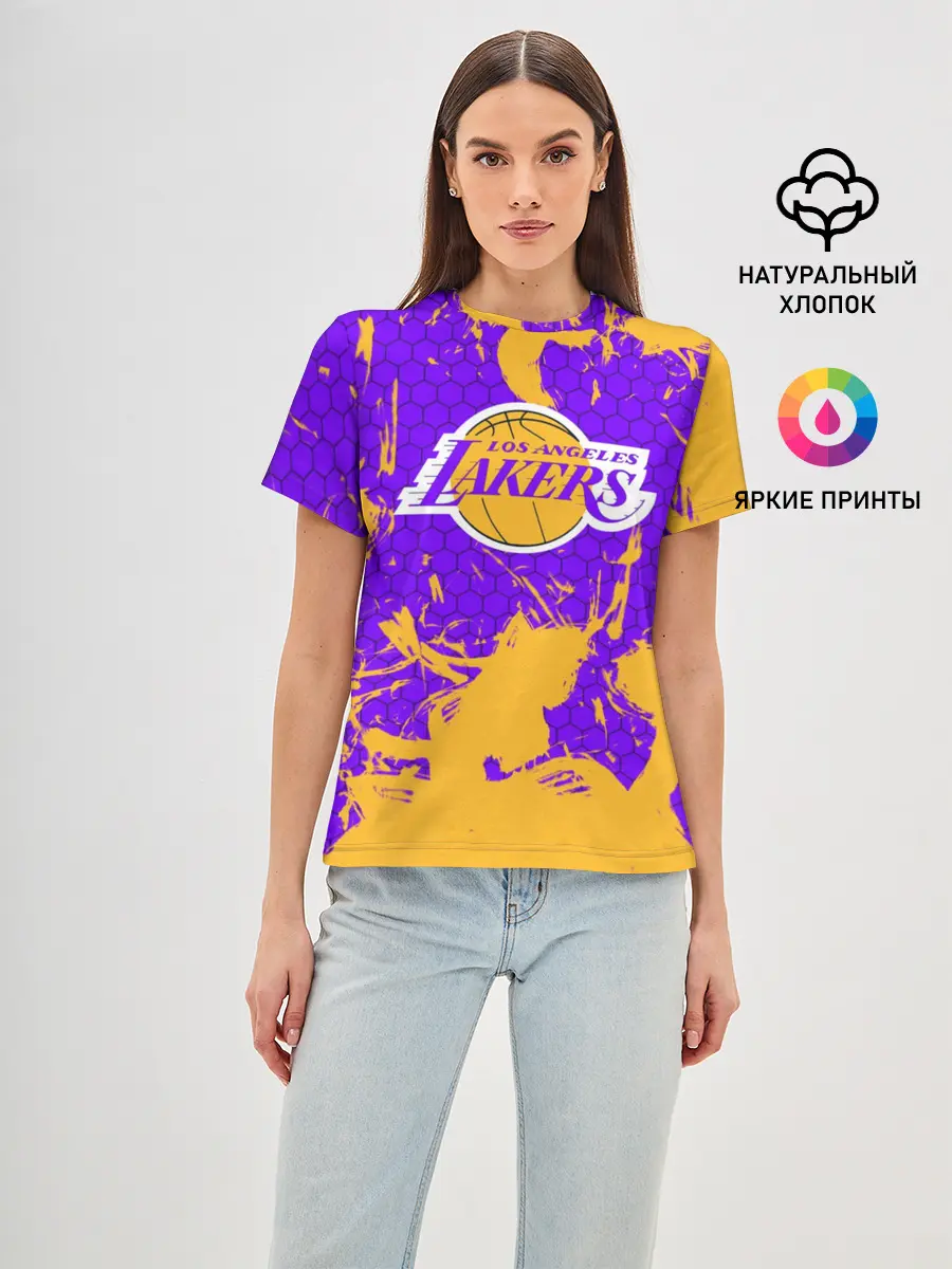Женская базовая футболка / LA LAKERS
