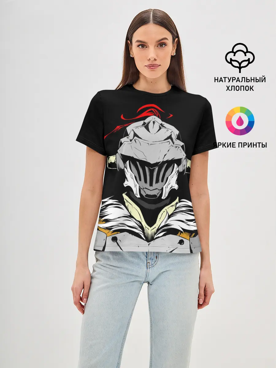 Женская базовая футболка / Goblin Slayer 3