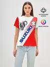 Женская базовая футболка / SUZUKI / СУЗУКИ / RACING