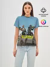 Женская базовая футболка / PUBG