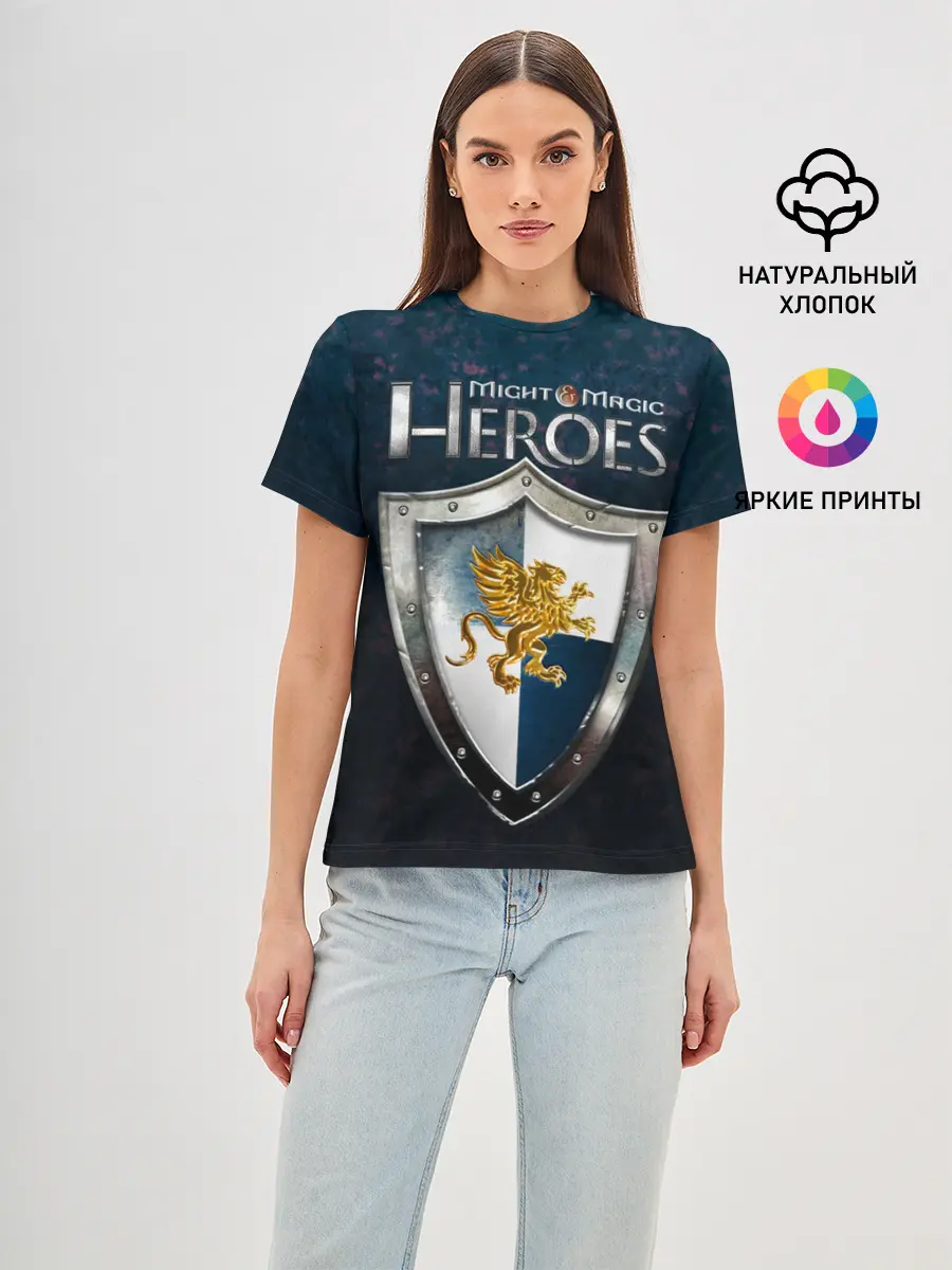 Женская базовая футболка / Heroes of Might and Magic