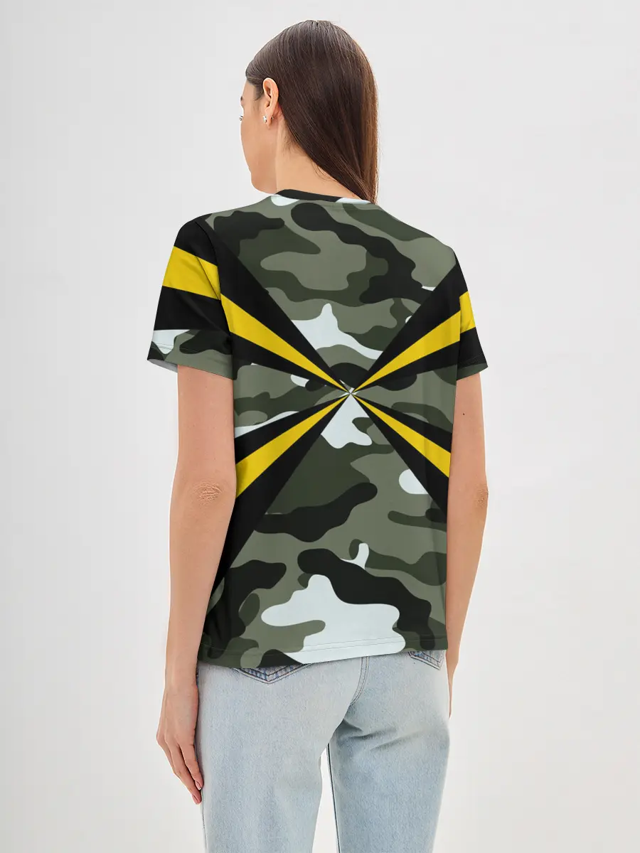 Женская базовая футболка / Войска связи