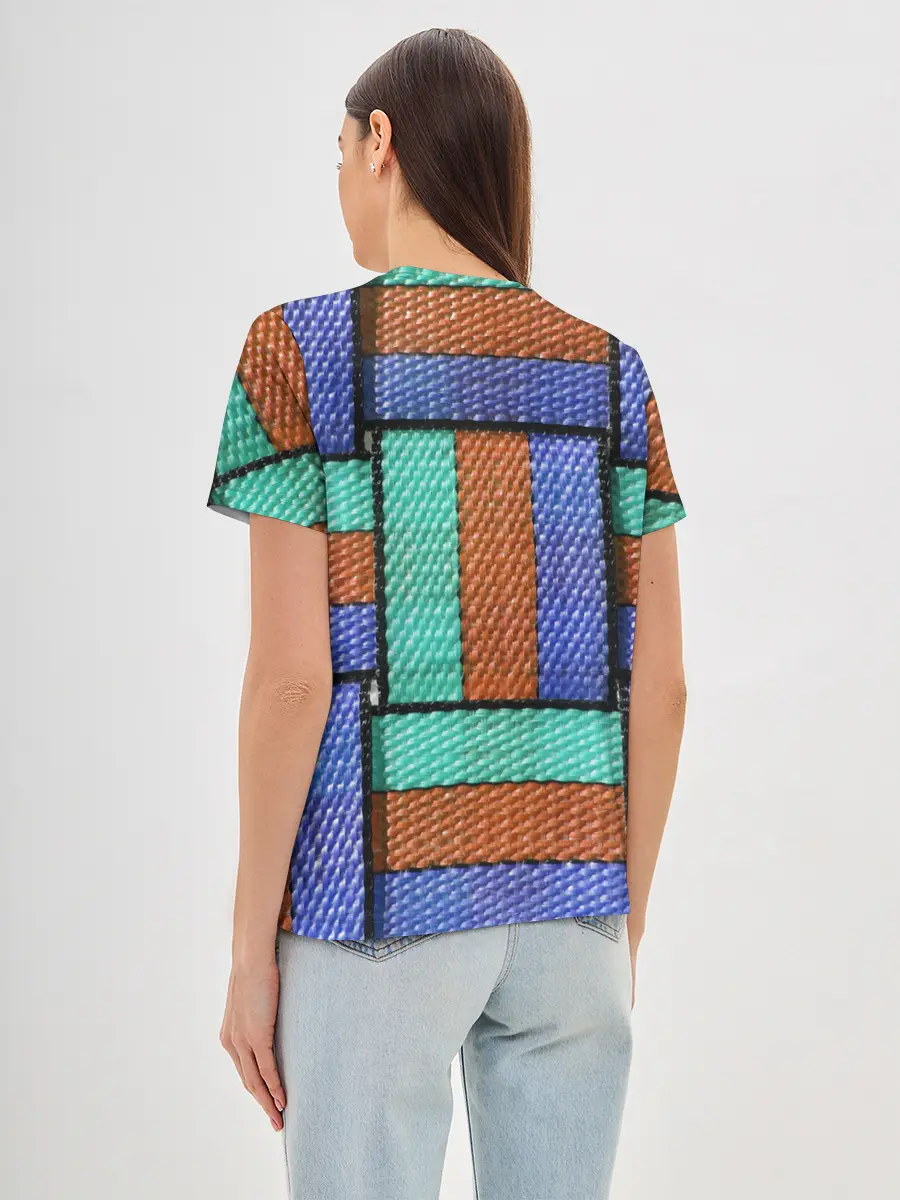 Женская базовая футболка / Stripes