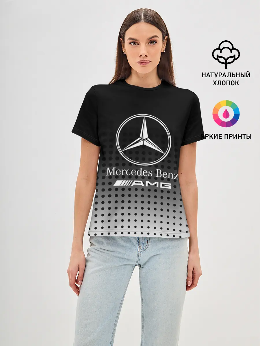 Женская базовая футболка / Mercedes-Benz