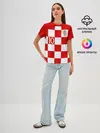 Женская базовая футболка / Модрич Хорватия