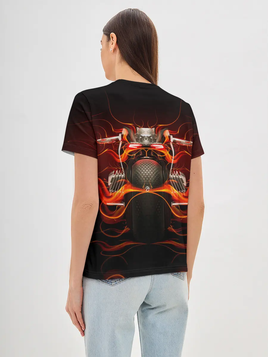 Женская базовая футболка / Rammstein