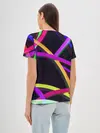 Женская базовая футболка / Светящиеся полосы