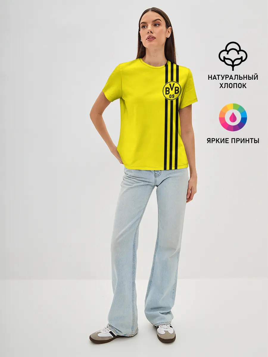 Женская базовая футболка / BORUSSIA | БОРУССИЯ
