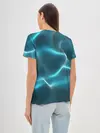Женская базовая футболка / Neon lines