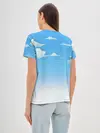 Женская базовая футболка / Летнее небо