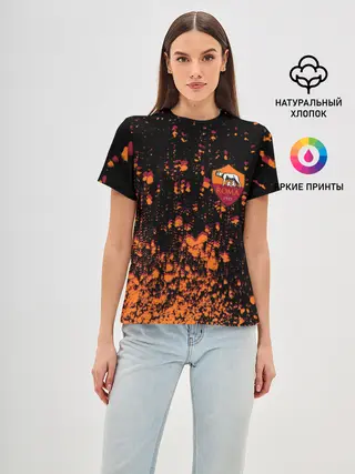 Женская базовая футболка / Roma.