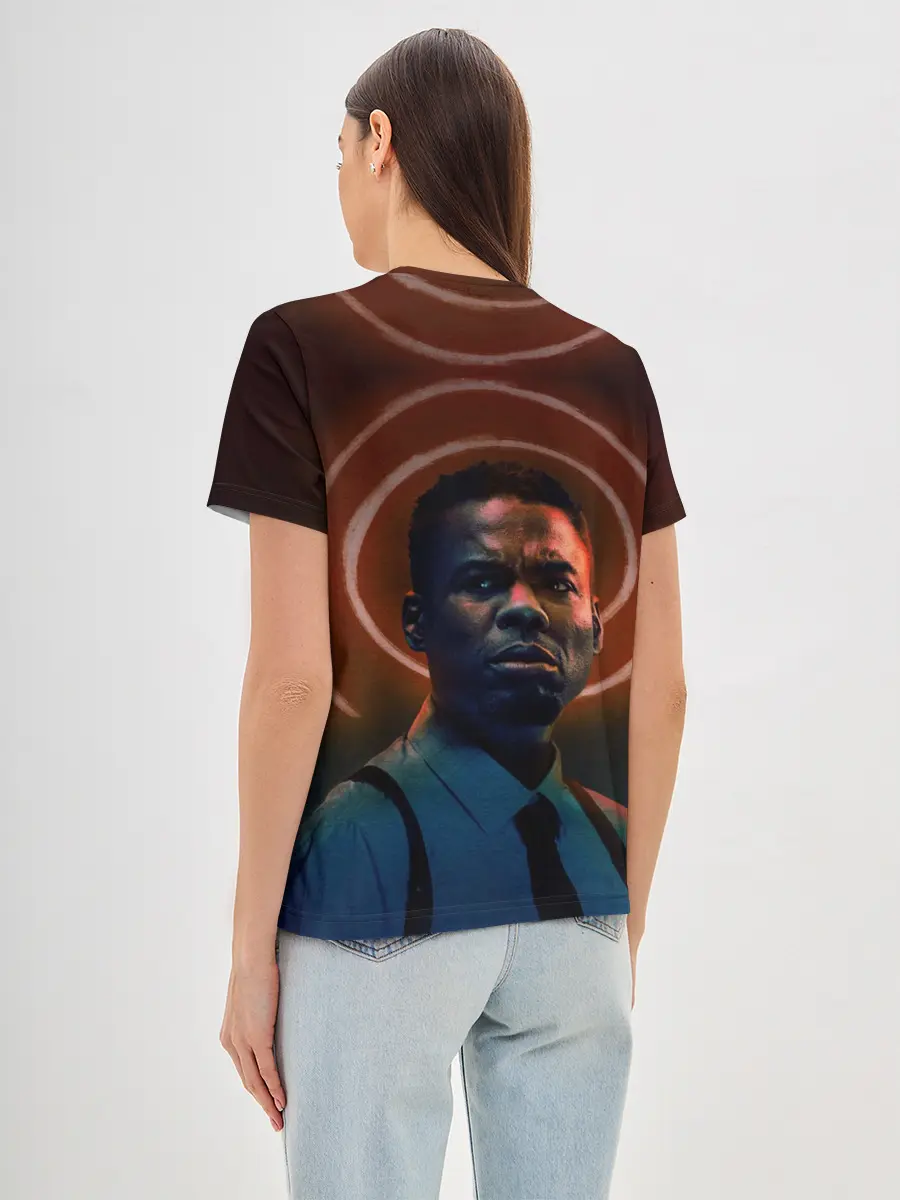 Женская базовая футболка / Пила Спираль