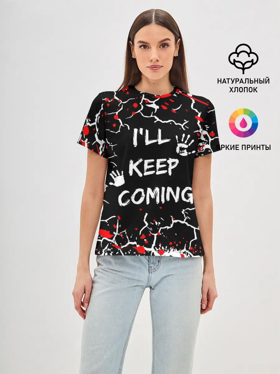 Женская базовая футболка / DEATH STRANDING