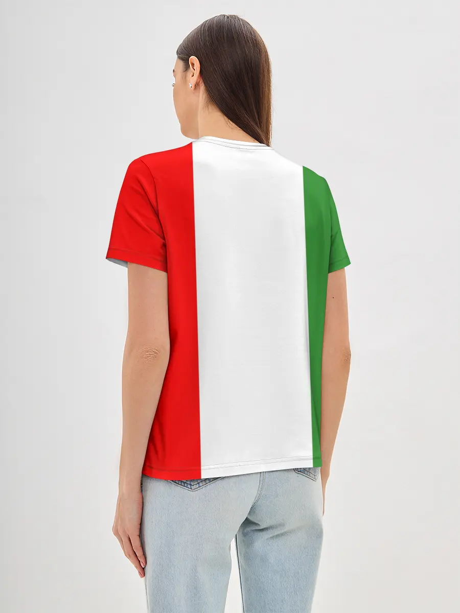 Женская базовая футболка / Ronaldo Juventus Italy