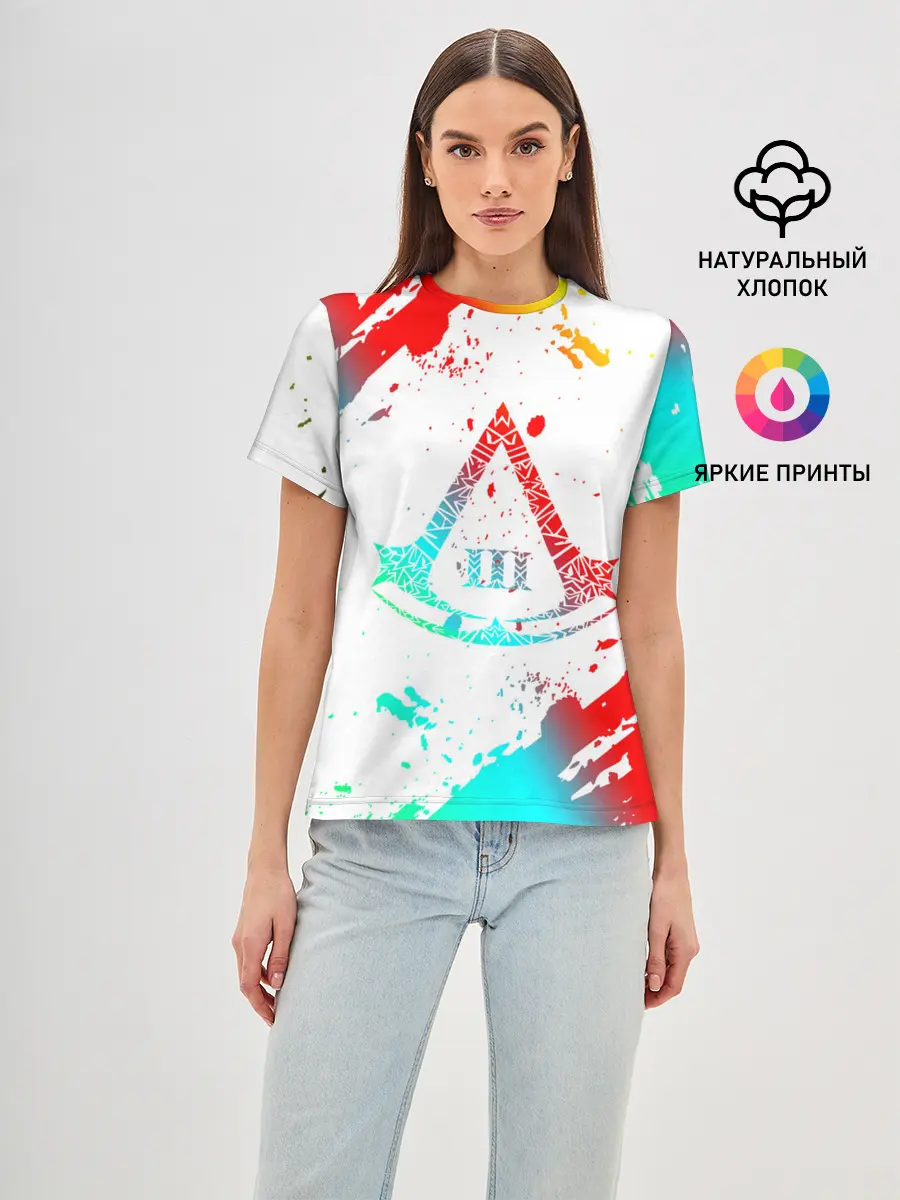 Женская базовая футболка / Assassin’s Creed