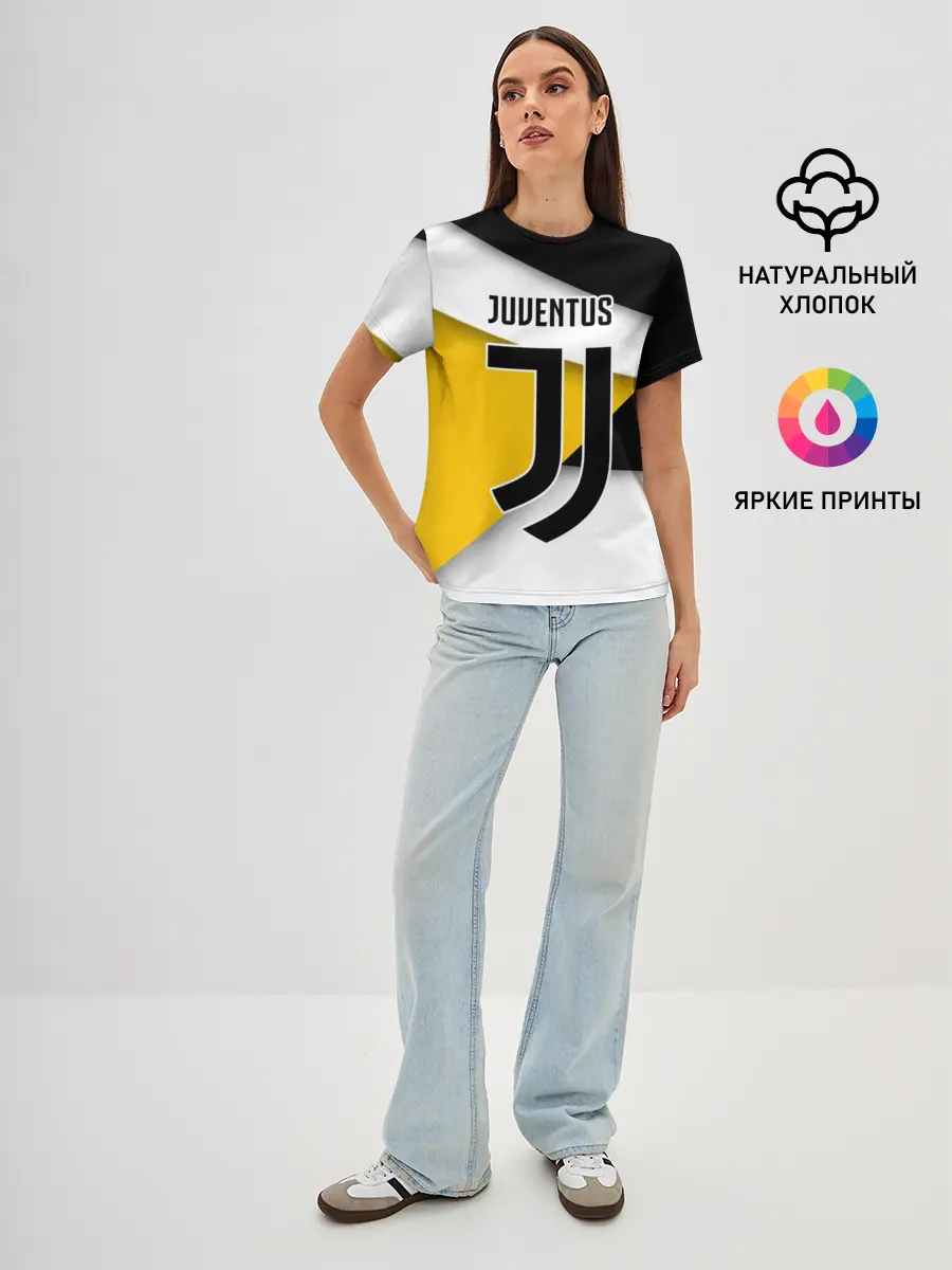 Женская базовая футболка / Ювентус формы