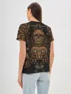 Женская базовая футболка / Vintage Skull Art 2