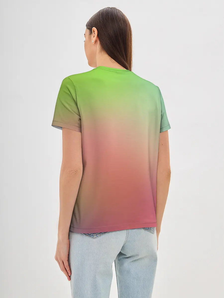 Женская базовая футболка / Единорог на Старте