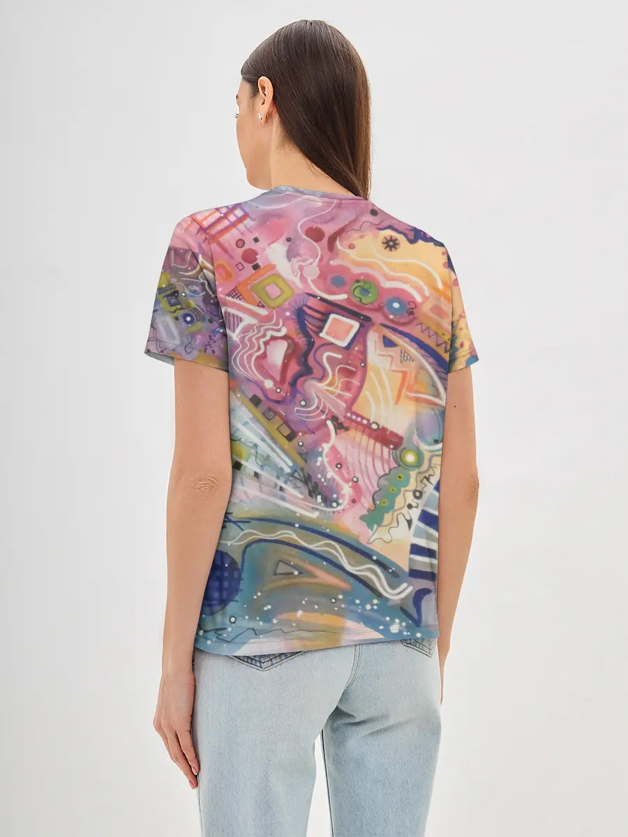 Женская базовая футболка / MULT