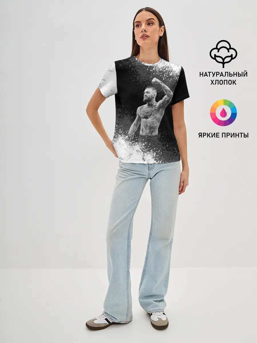 Женская базовая футболка / Conor McGregor | Конор МакГрегор