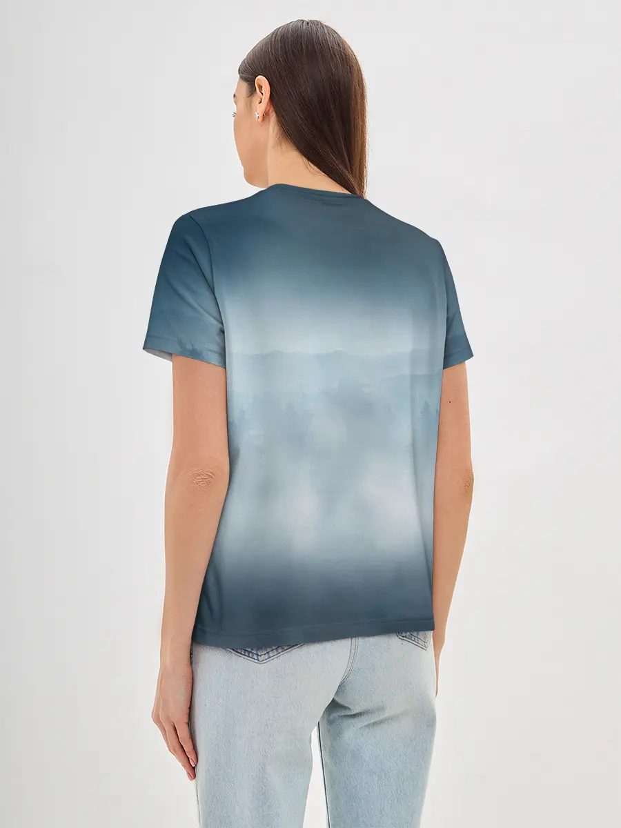 Женская базовая футболка / Alan Wake Video Game Art