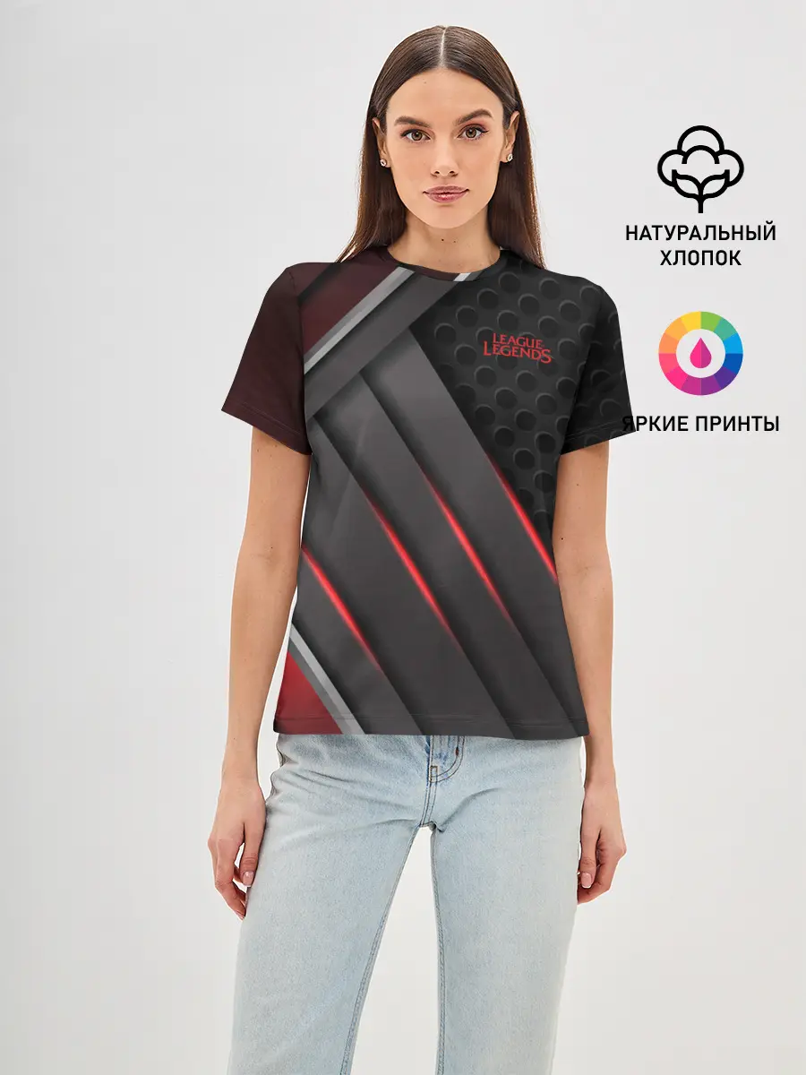 Женская базовая футболка / League of Legends