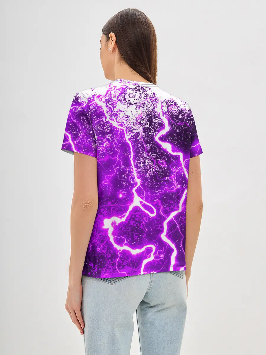 Женская базовая футболка / НЕОНОВЫЙ STORM