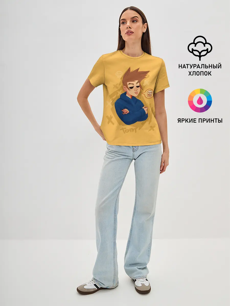 Женская базовая футболка / Tom EDDSWORLD