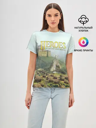Женская базовая футболка / Оплот | Heroes of Might and Magic 3