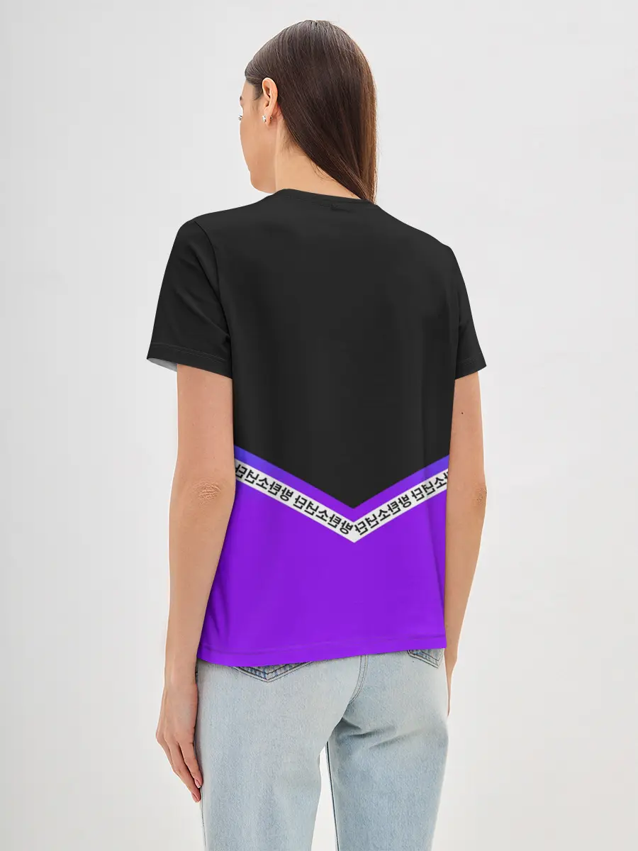 Женская базовая футболка / BTS