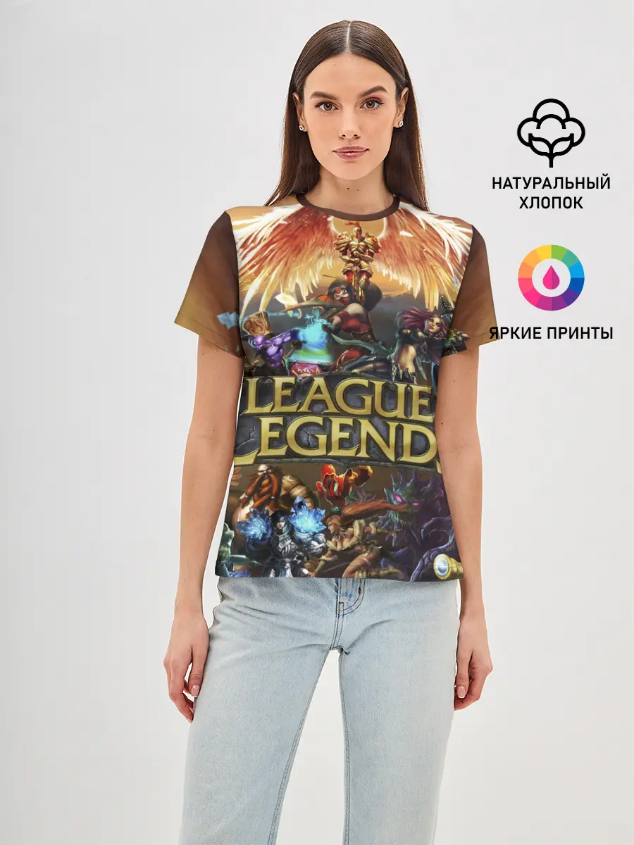 Женская базовая футболка / League of Legends