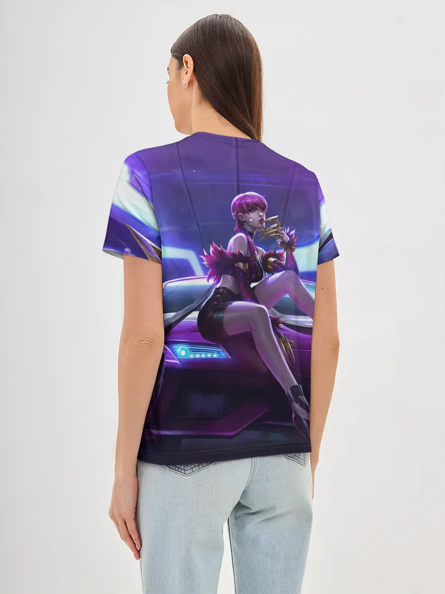 Женская базовая футболка / KDA Evelyn