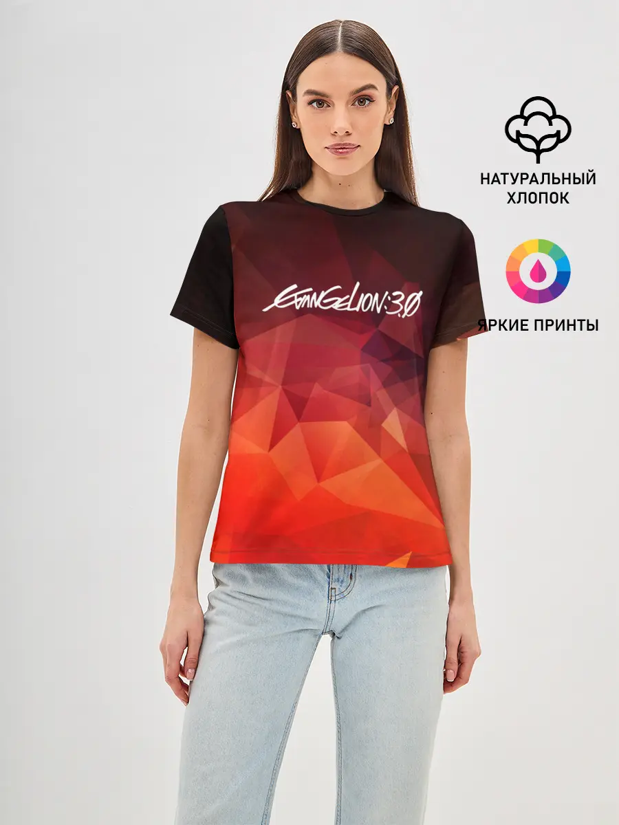Женская базовая футболка / Evangelion 3.0 | Евангелион 3.0