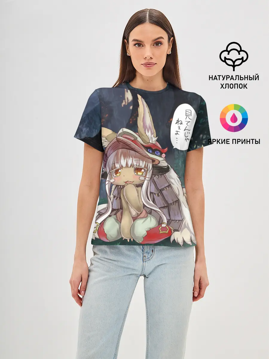 Женская базовая футболка / Nanachi