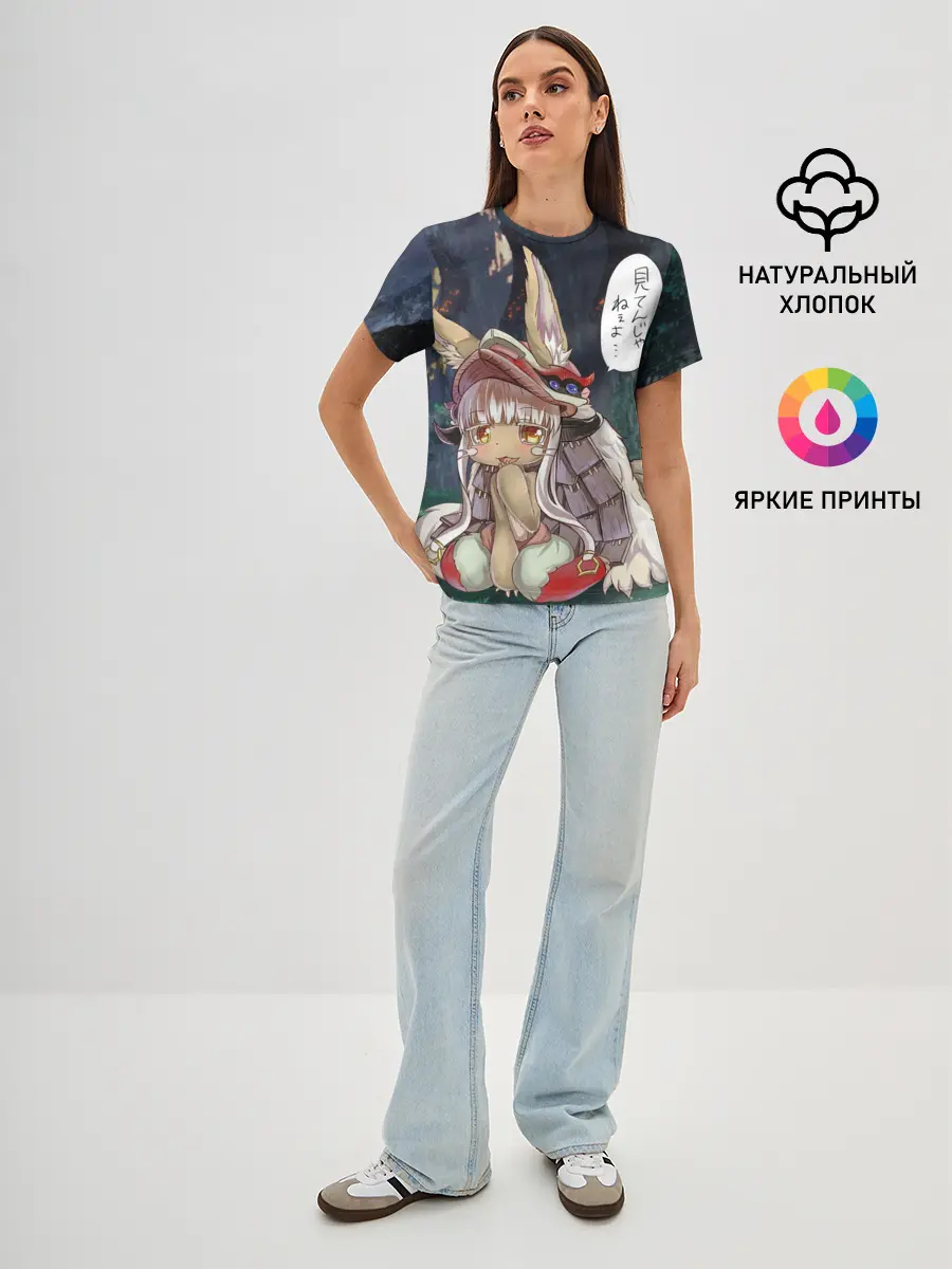 Женская базовая футболка / Nanachi