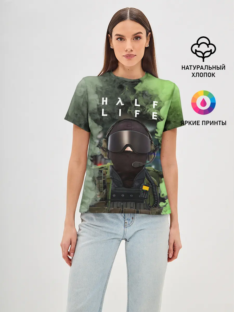 Женская базовая футболка / Opposing Force | Half-Life