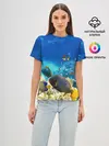 Женская базовая футболка / Морской мир