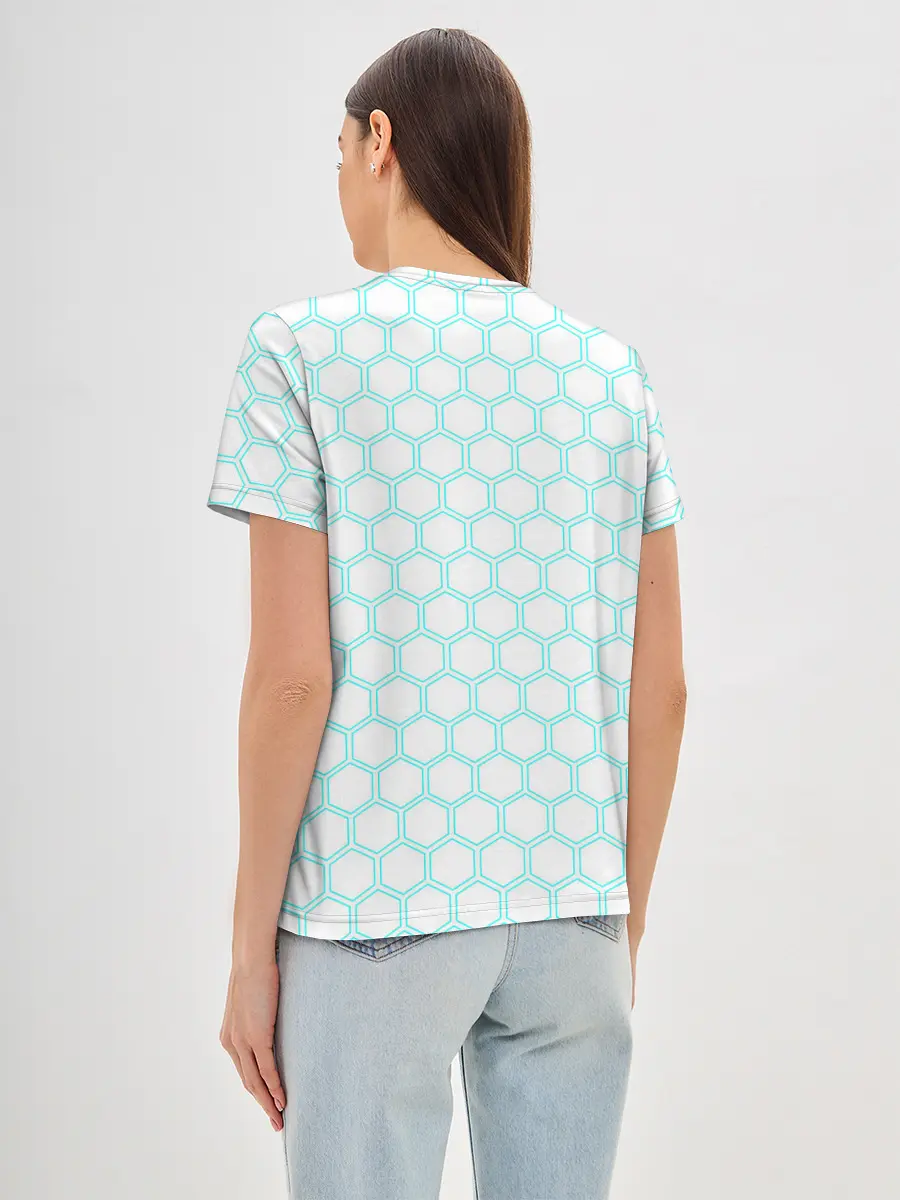 Женская базовая футболка / AMONG US / АМОНГ АС