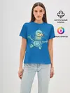 Женская базовая футболка / Bender Nevermind