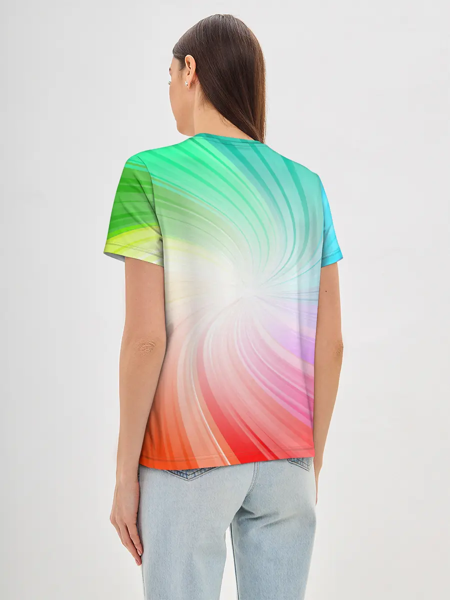 Женская базовая футболка / Танцующий единорог | Unicorn DAB