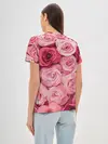 Женская базовая футболка / Розовые Розы