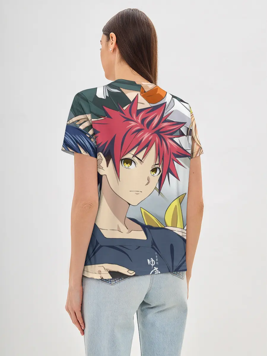 Женская базовая футболка / Кулинарные поединки Сомы