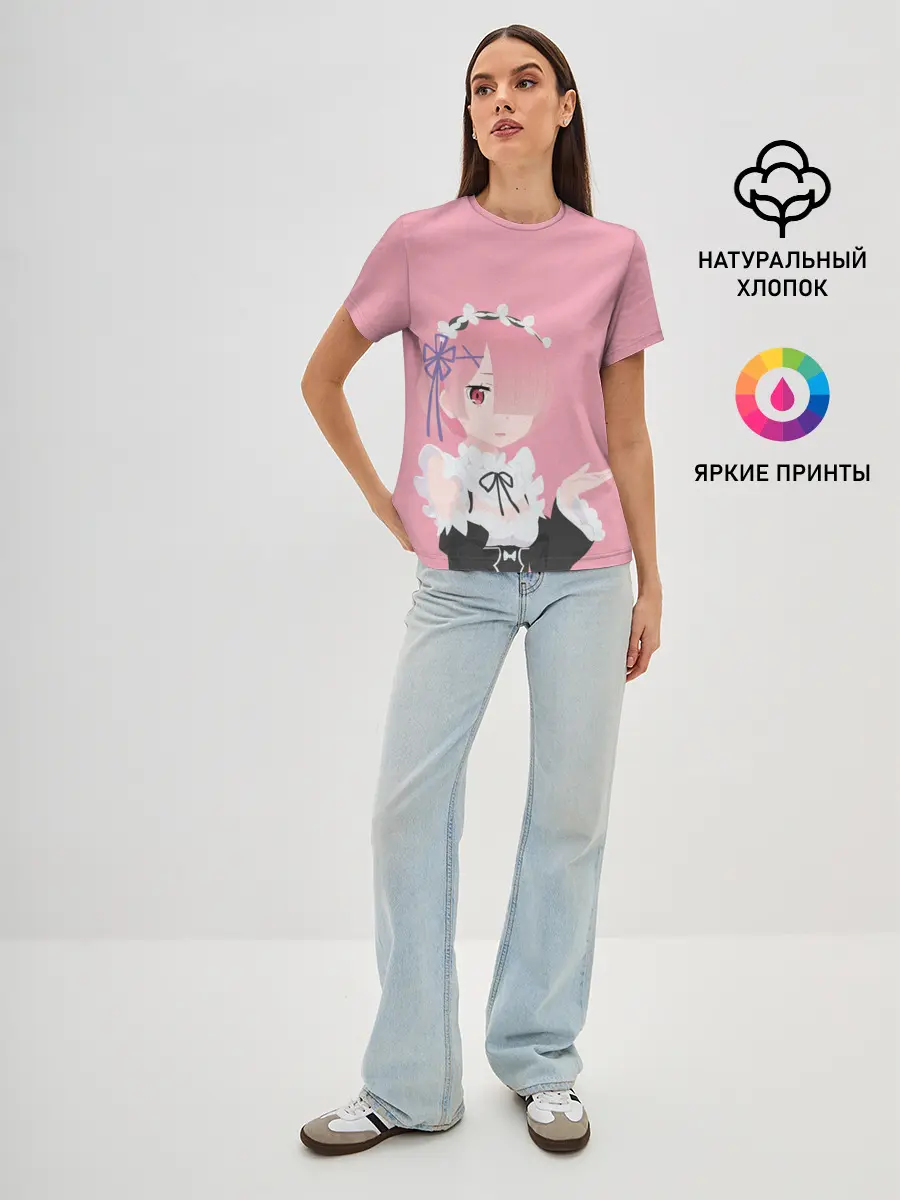 Женская базовая футболка / Рам