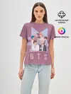 Женская базовая футболка / BTS