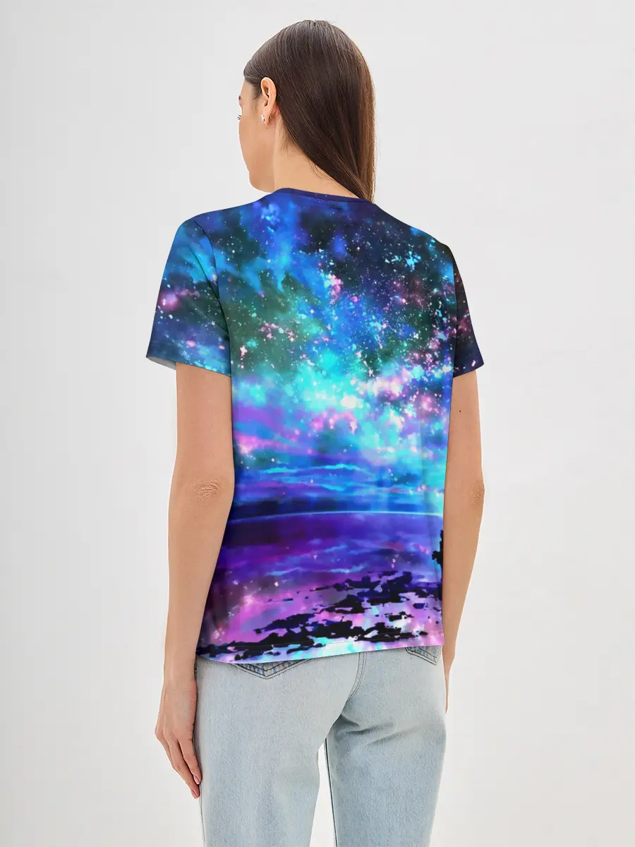 Женская базовая футболка / Романтика