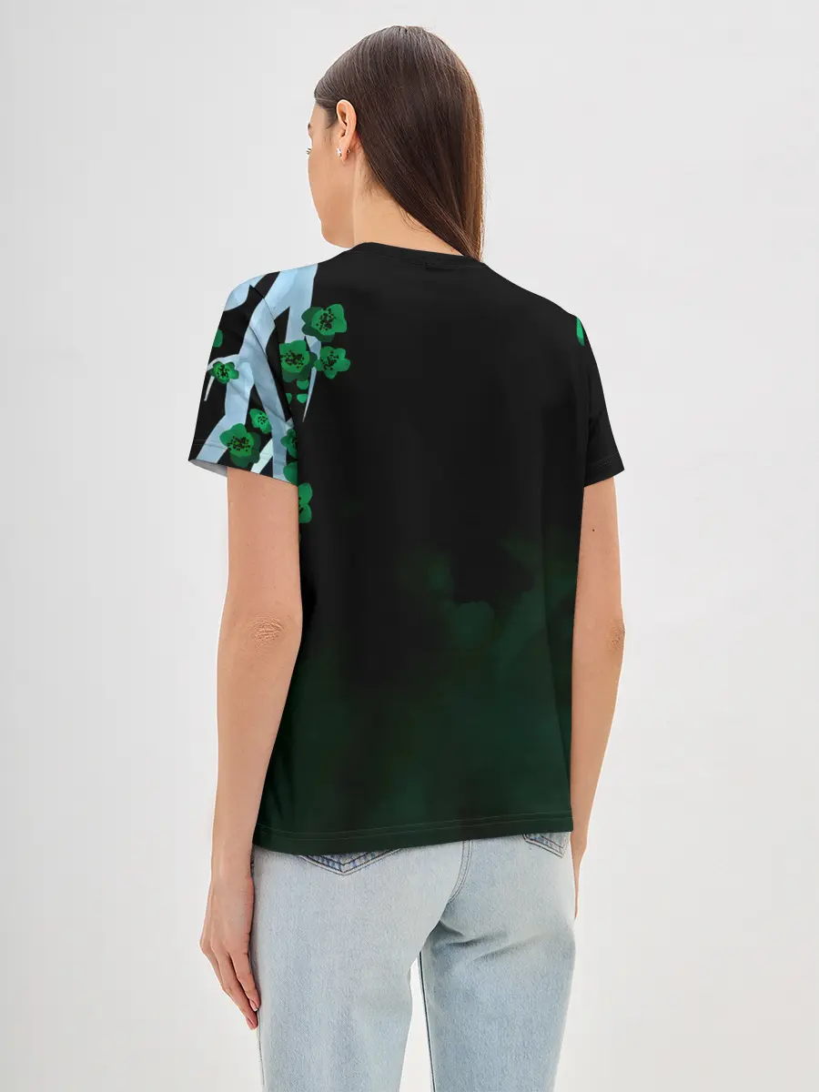 Женская базовая футболка / Зоро One Piece. Большой куш