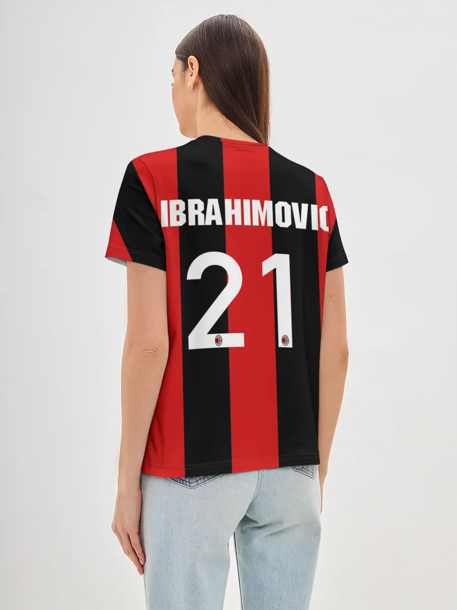 Женская базовая футболка / Форма Милан Ибрагимович