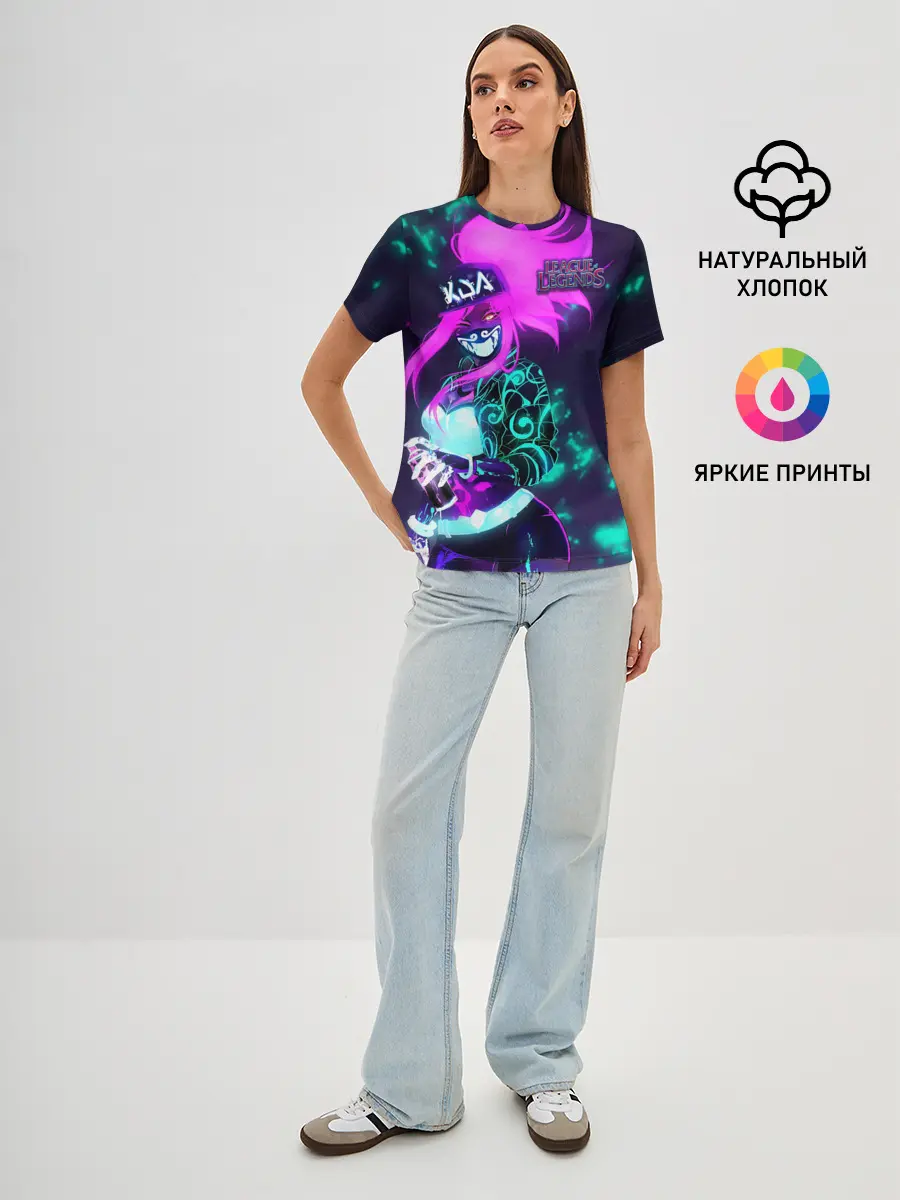 Женская базовая футболка / League of Legends