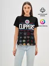 Женская базовая футболка / Los Angeles Clippers