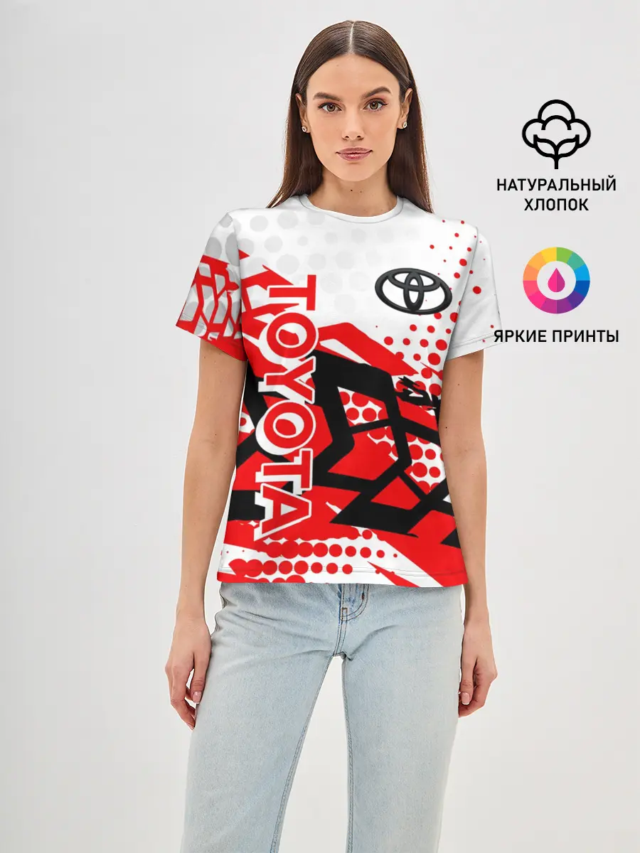 Женская базовая футболка / Toyota